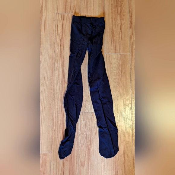 Brown Nylon Tights - Girls Size 10/12 - Picture 1 of 2